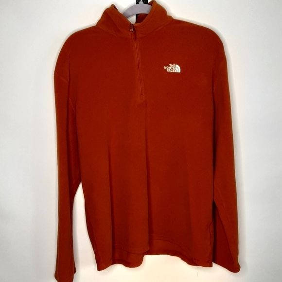 The North Face Fleece Polortec classic 1/4 Zip Jacket Sz Large - Picture 2 of 5